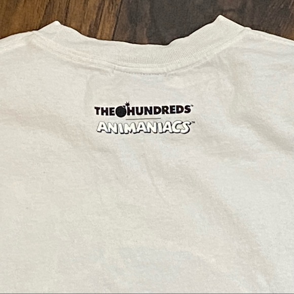 The Hundreds X Animaniacs white shirt size medium - Picture 7 of 7